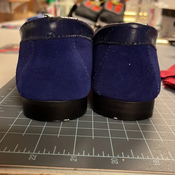 Terry Lewis Classic Luxuries baby blue Loafers - Picture 7 of 10